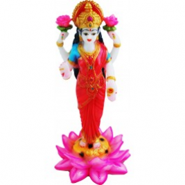 Goddess Laxmi Idol (10cm X 8cm X 20cm)