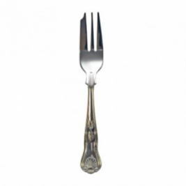 Kings Stainless Steel Mirror Finished Pastry Fork