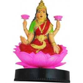 Plastic Laxmi Murti (17cm)
