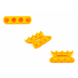 Plastic Sweet Mould Fig Shape (4 Mould - Mini)