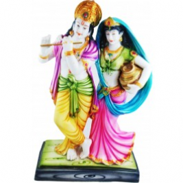 Radha Krishna Idol (25cm X 13cm X 44cm)