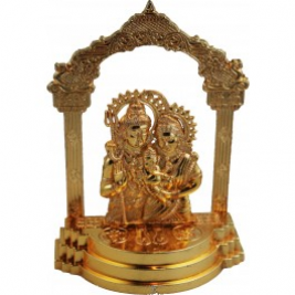 Shree Shiv Parvati Mandir (14cm)