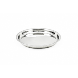 Stainless Steel Lipped (Patti) Thali No. 10
