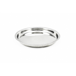 Stainless Steel Lipped (Patti) Thali No 11