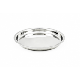 Stainless Steel Lipped (Patti) Thali No 13