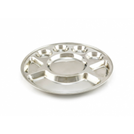 Stainless Steel Samosa Thali No-16
