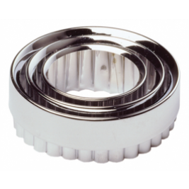 Think Chef Aid Stainless Steel Biscuit Cutter (Set of 3)