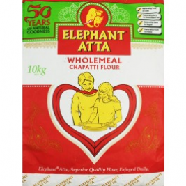 Elephant Atta Wholemeal Chappati Flour 10 Kg