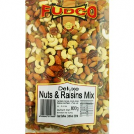 Fudco Deluxe Nut & Raisin Mix 800g
