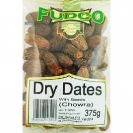 Fudco Dry Dates With Seeds 375g