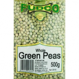 Fudco Green Peas (Vatana) 500g