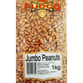Fudco Jumbo Pink Peanuts 1 Kg