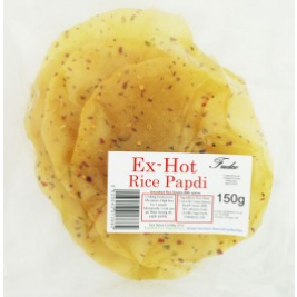 Fudco Large Hot Extra Rice Papdi 150g