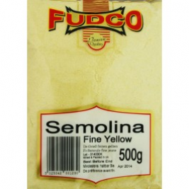 Fudco Semolina Sooji Fine Yellow 500g
