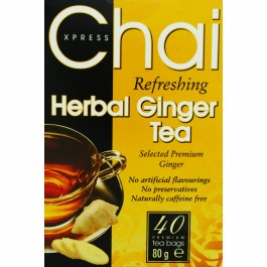 Fudco Tea Chai Express Ginger bags (40 bags)