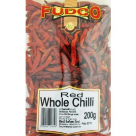 Fudco Whole Red Long Chilli 200g