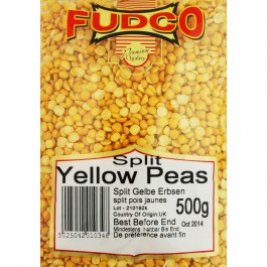 Fudco Yellow Split Peas 500g