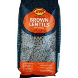 KTC Brown Lentils (Brick Pack) 500g