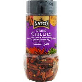 Natco Dried Birdseye Chilli(Jar) 50g