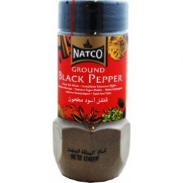 Natco Ground Black Pepper(Jar) 100g