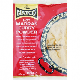 Natco Hot Madras Curry Powder(Jar) 100g