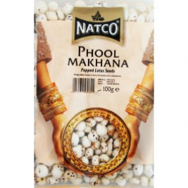Natco Phool Makhana (Popped Lotus Seeds) 100g