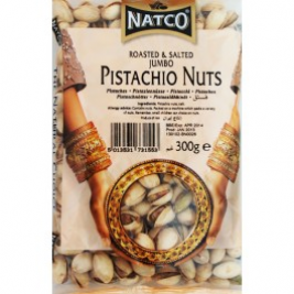 Natco Roasted & Salted Jumbo Pistachio Nuts 300g