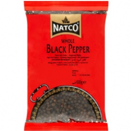 Natco Whole Black Pepper(Jar) 100g