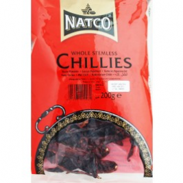 Natco Whole Red Chillies 200g