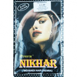 Nikhar Hair Black Henna