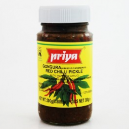 Priya Gongura & Red Chilli Pickle 300g