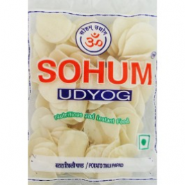 Sohum Udyog Potato White Papad 150g