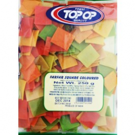 Top-op Far Far Squares Coloured 250g